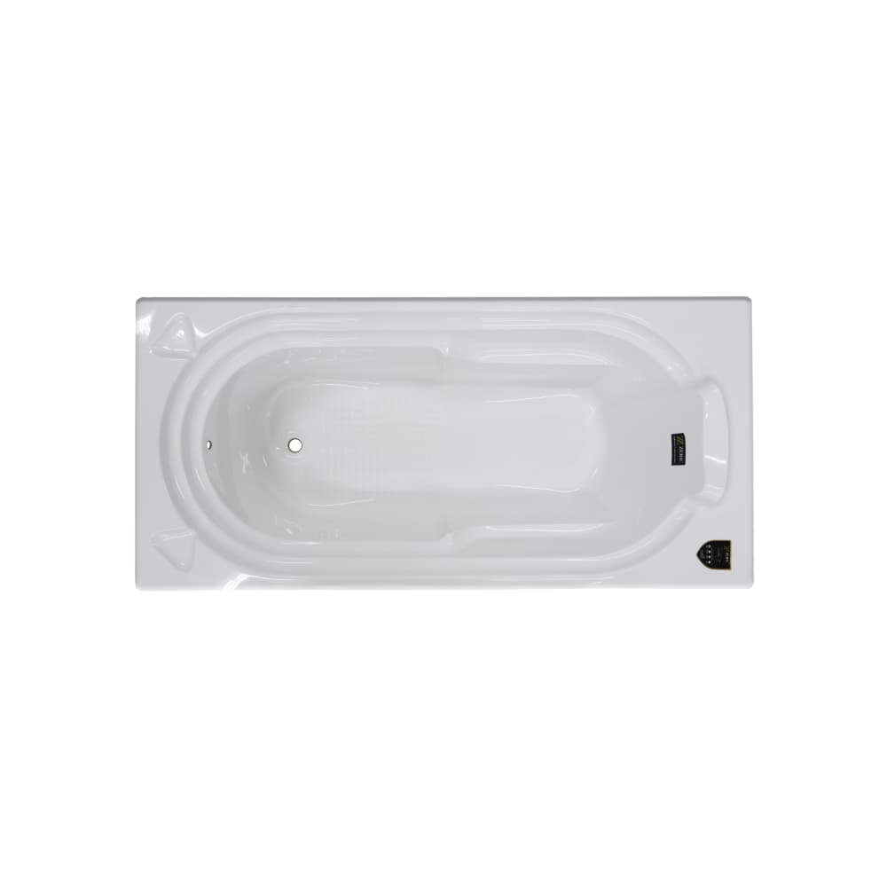 Bañera acrílica rectangular color blanco Modelo SFS-3 Zeric - Miniatura 1