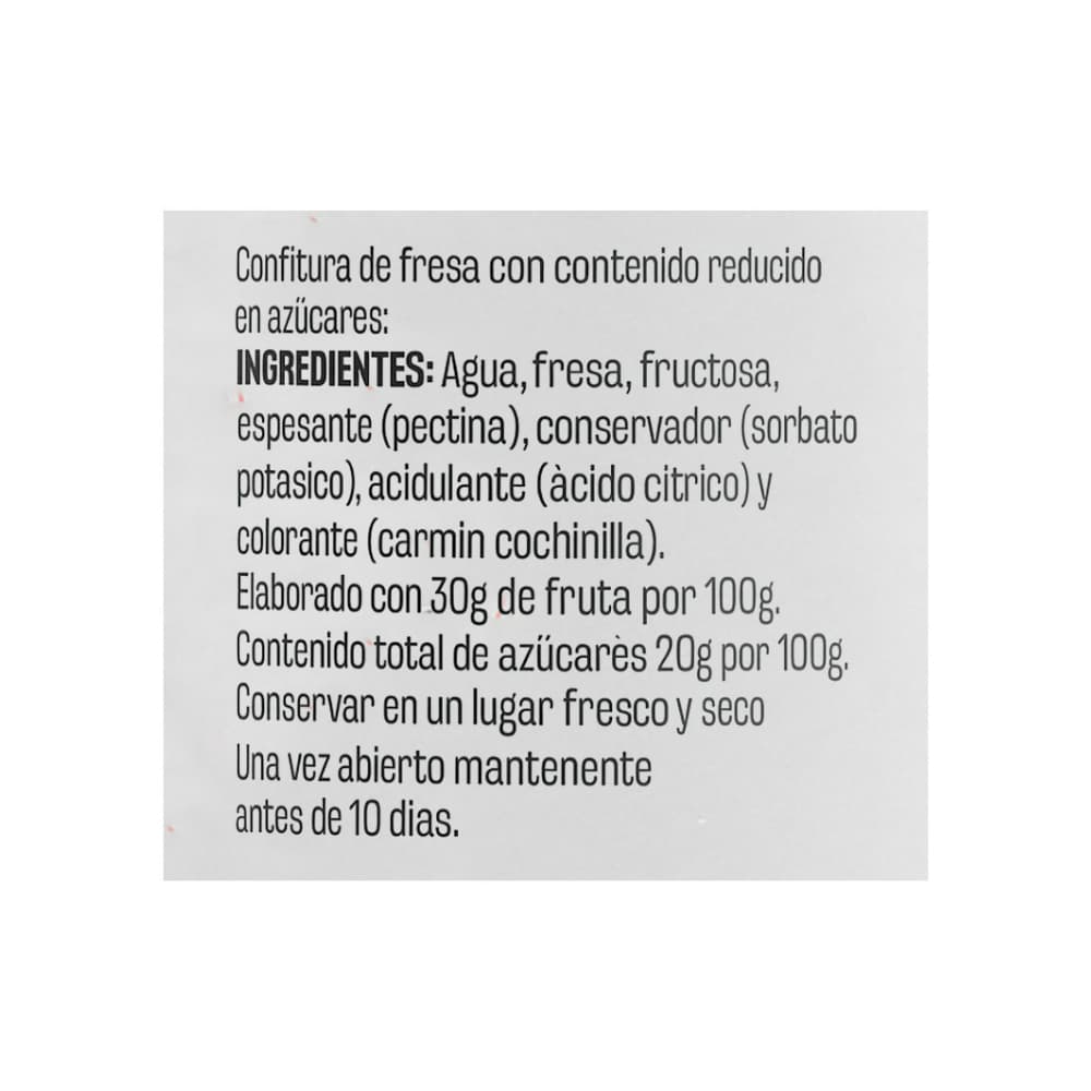 Confitura de fresa light Vima Foods (310 g / 10.93 oz) - Miniatura 3