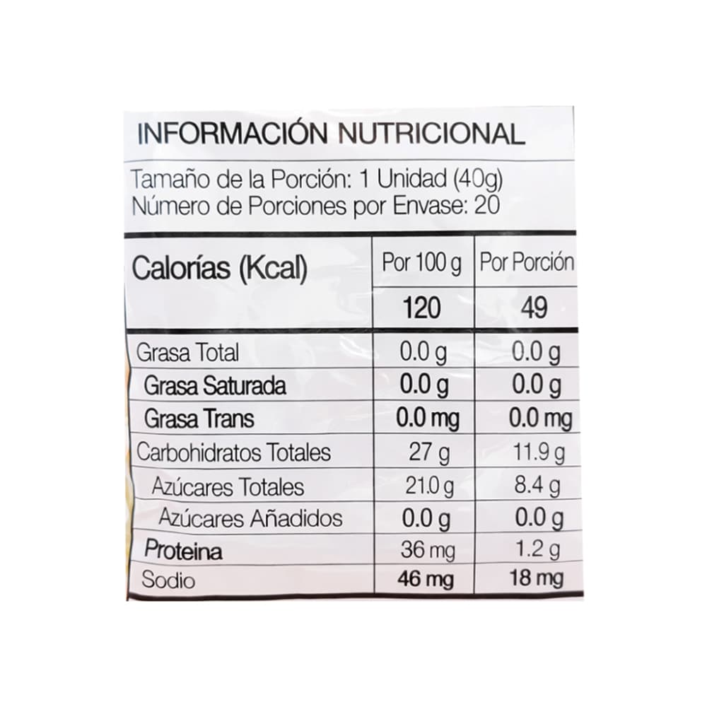 Gelatina vegetal con sabor a frutas Yolis (800 g / 1.76 lb) - Miniatura 3