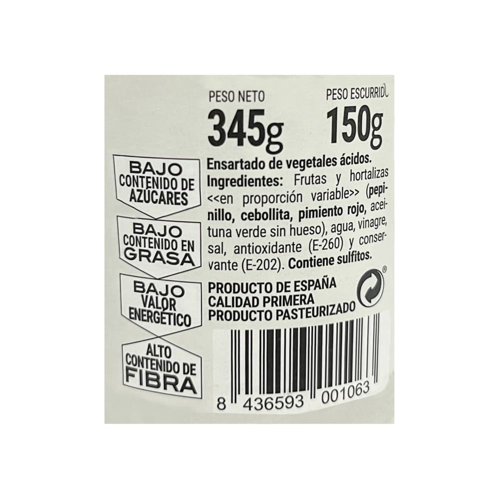 Banderilla troceada Maestros Aceituneros (345 g / 12.16 oz) - Miniatura 4