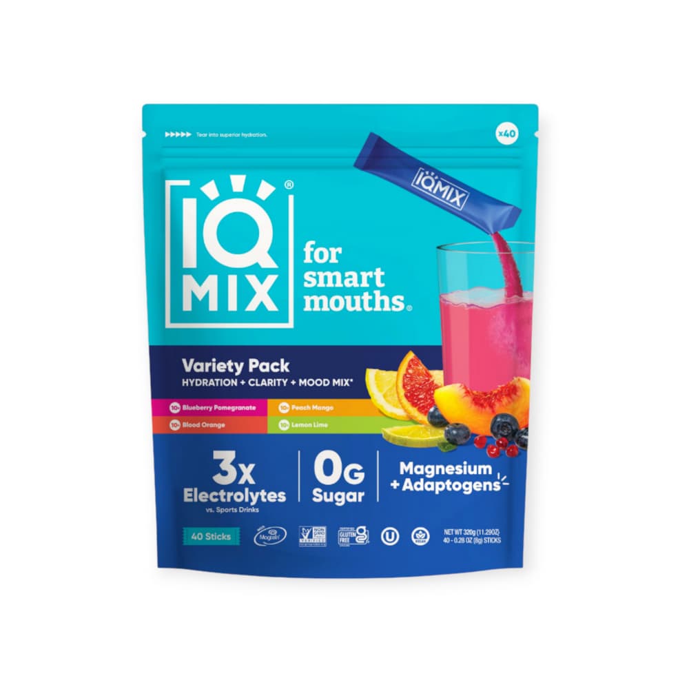 Paquetes de electrolitos en polvo, sabores varios IQ BAR (40 U) - Imagen 1