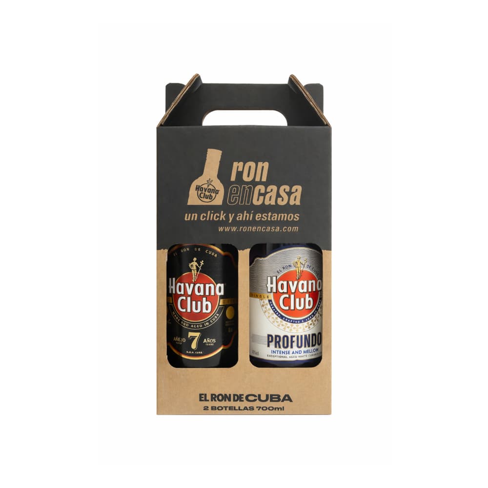 Estuche Ron Profundo Havana Club + Ron añejo 7 años Havana Club - Miniatura 1