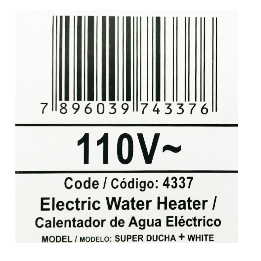 Ducha eléctrica modelo Super Ducha plus 4T Fame - Miniatura 4