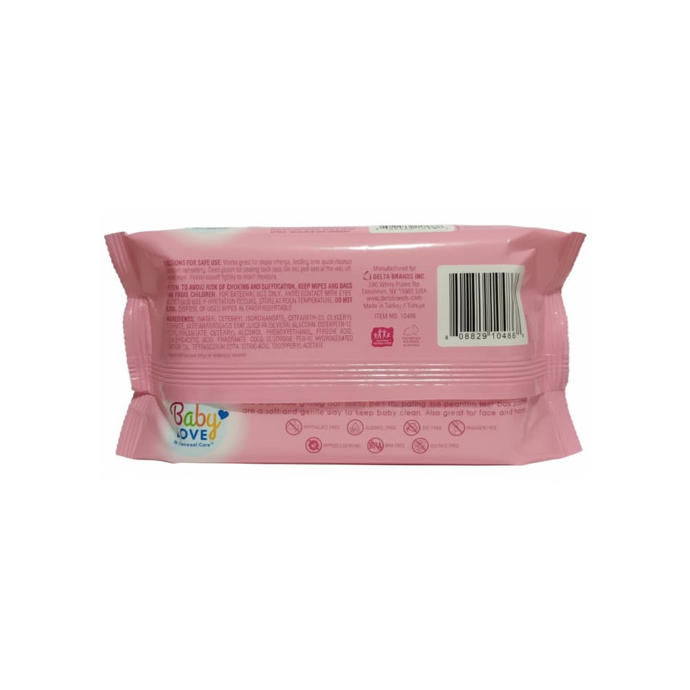 Toallitas húmedas sin alcohol para bebé Baby Love (72 U) - Miniatura 2