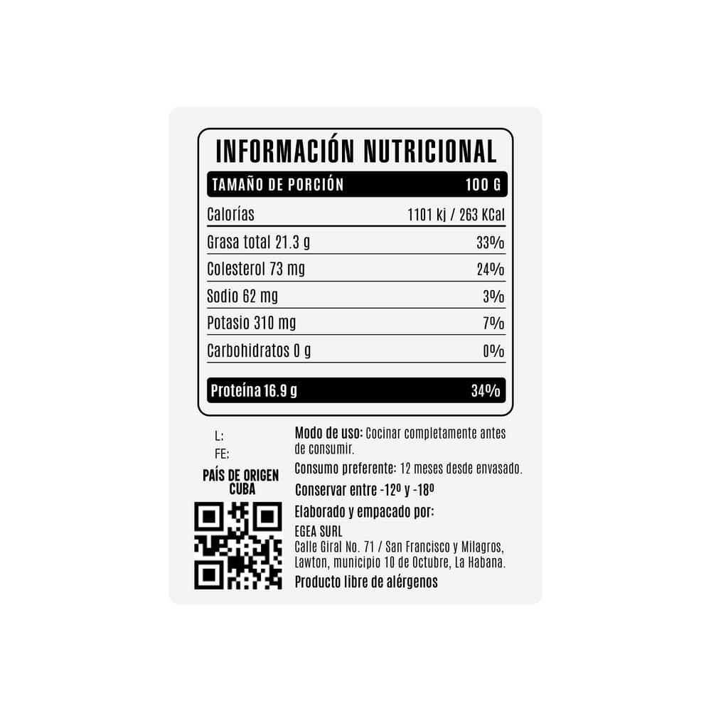 Pierna de cerdo deshuesada Cosecha Real (9.07 kg / 20 lb) - Miniatura 3