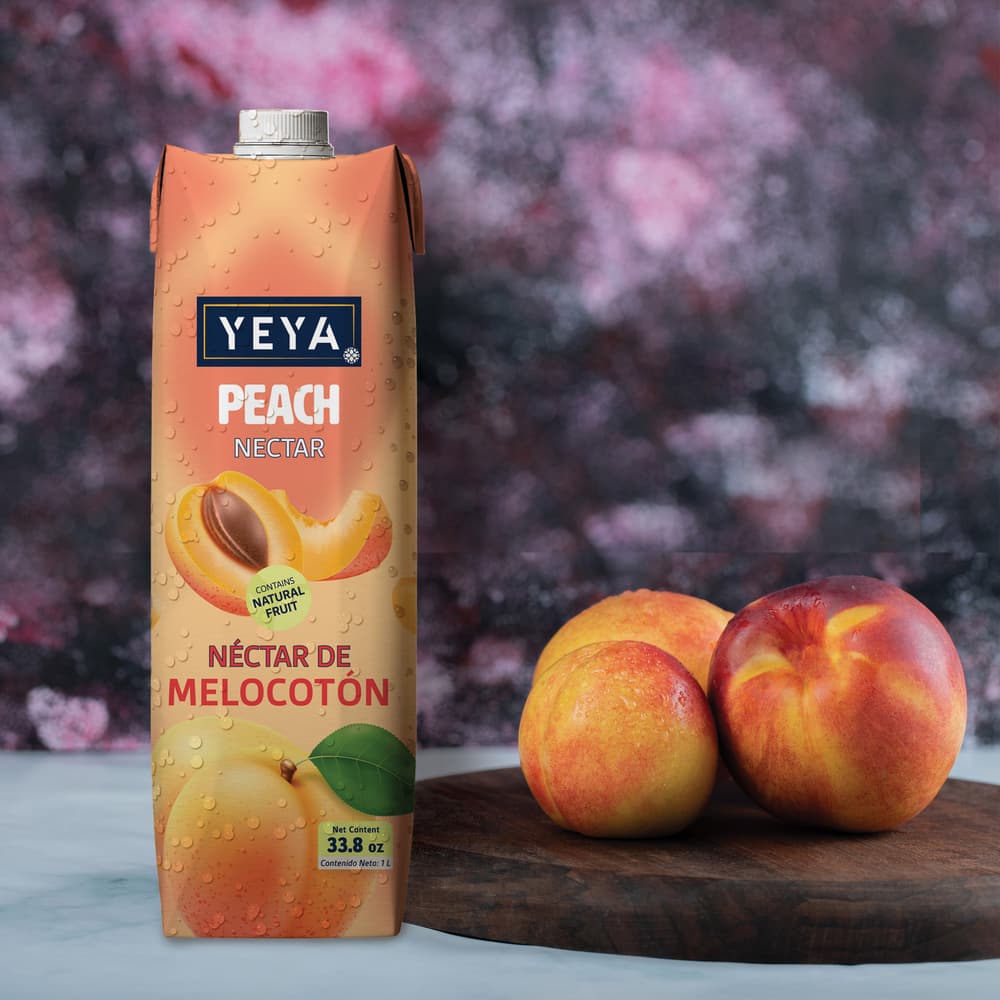Néctar de melocotón YEYA (6 x 1 L / 33.8 fl oz) - Miniatura 2