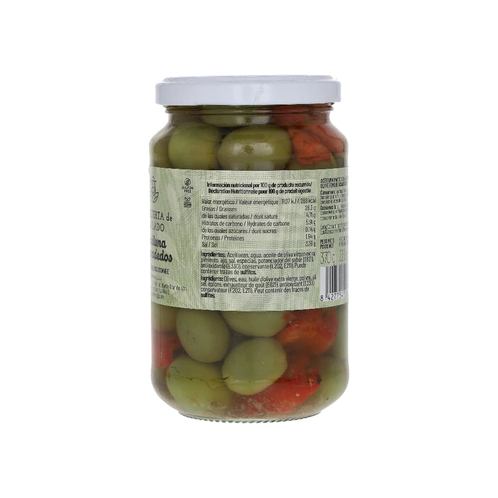 Aceituna partida aliñada La Huerta de al Lado (370 g / 13.05 oz) - Miniatura 2