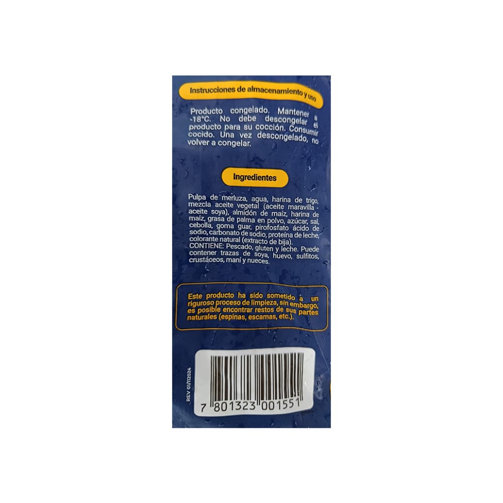 Varitas de merluza rebozadas El Golfo (500 g / 17.6 oz) - Miniatura 3