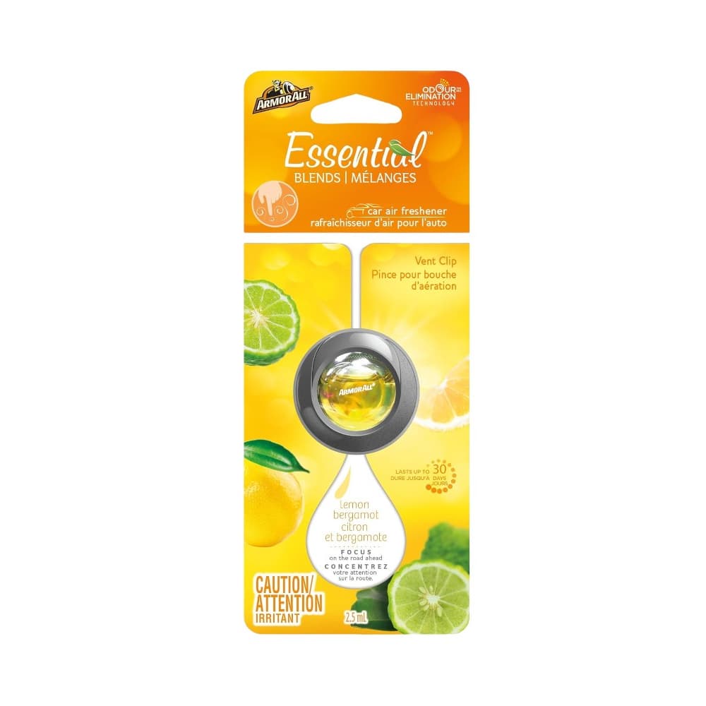 Clip de ambientador aroma a limón y manzanilla Armor All (2.5 ml) - Imagen 1