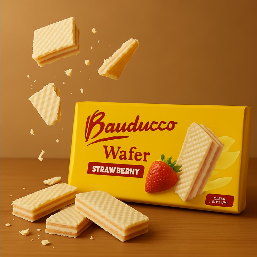 Sorbetos rellenos con crema sabor a fresa Bauducco (142 g / 5 oz) - Miniatura 3