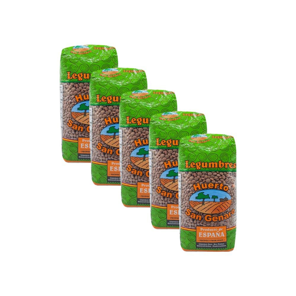 Lentejas (5 x 500 g / 1.1 lb) - Imagen 1
