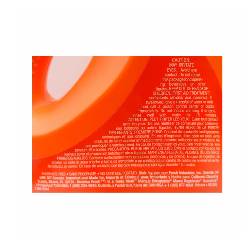 Detergente líquido nube suave America Fresh (500 ml) - Miniatura 3