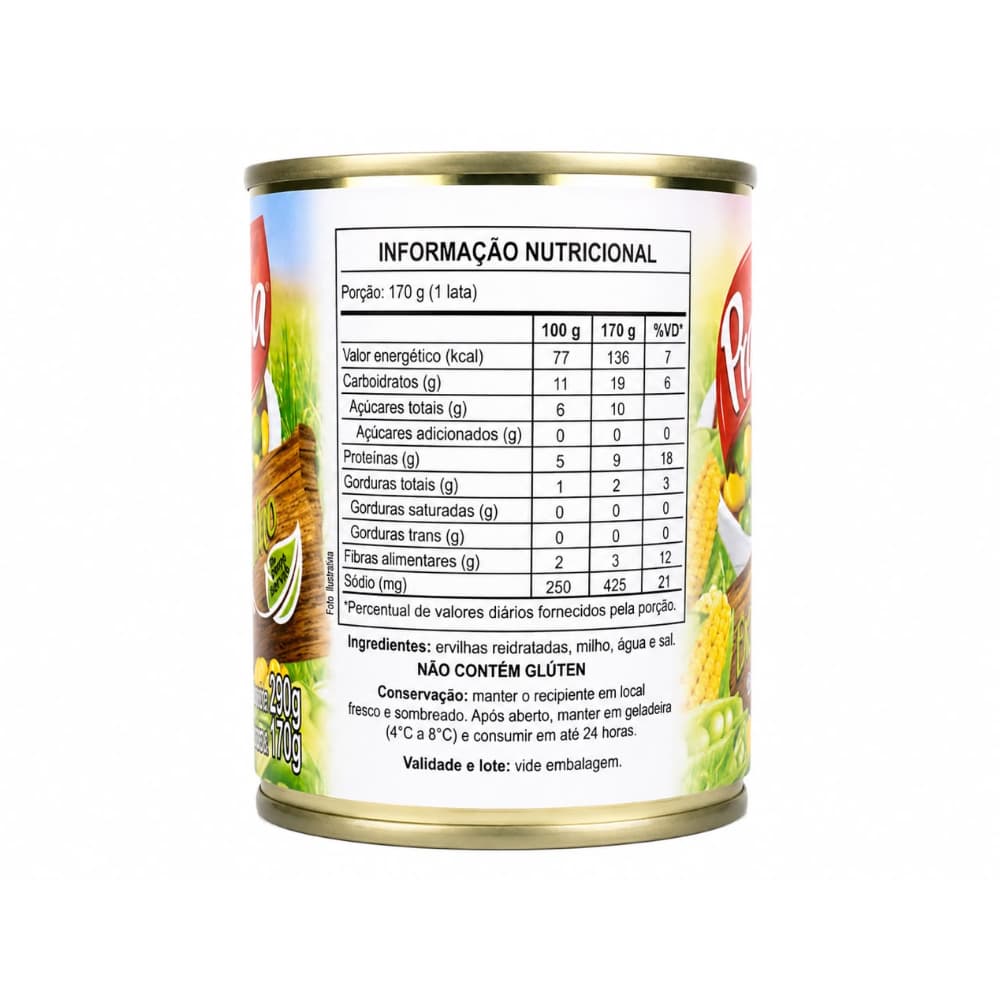 Mezcla de arvejas y maíz en conserva Pramesa (290 g / 10.22 oz) - Miniatura 2