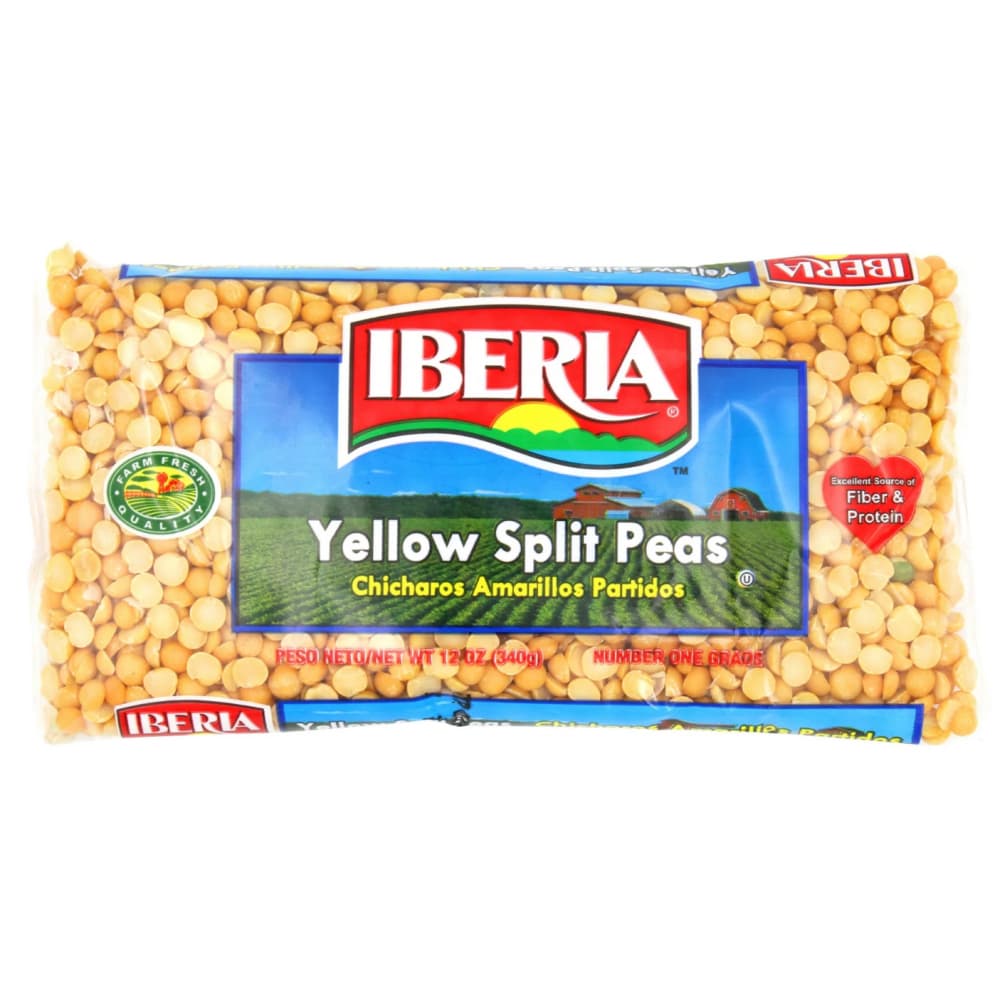 Chicharos amarillos partidos Iberia (340 g / 12 oz) - Imagen 1