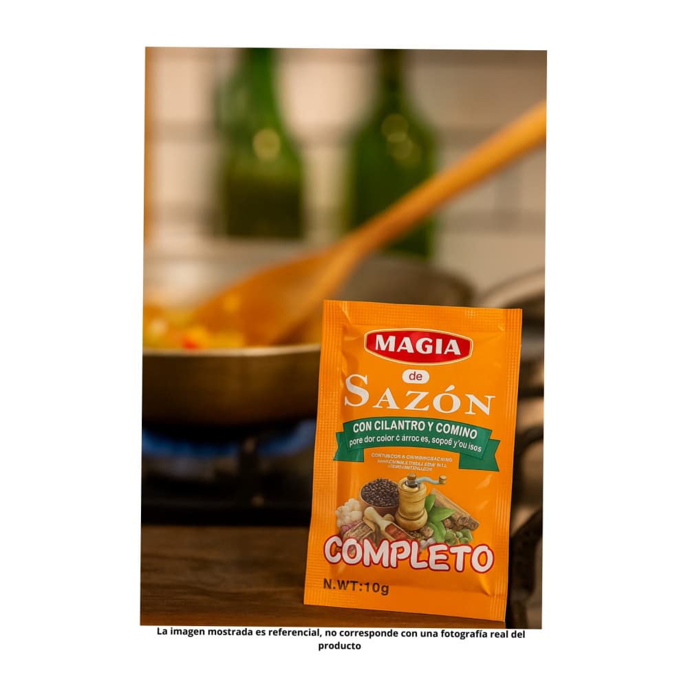 Sazón completo con cilantro y comino Magia (10 g) - Miniatura 4