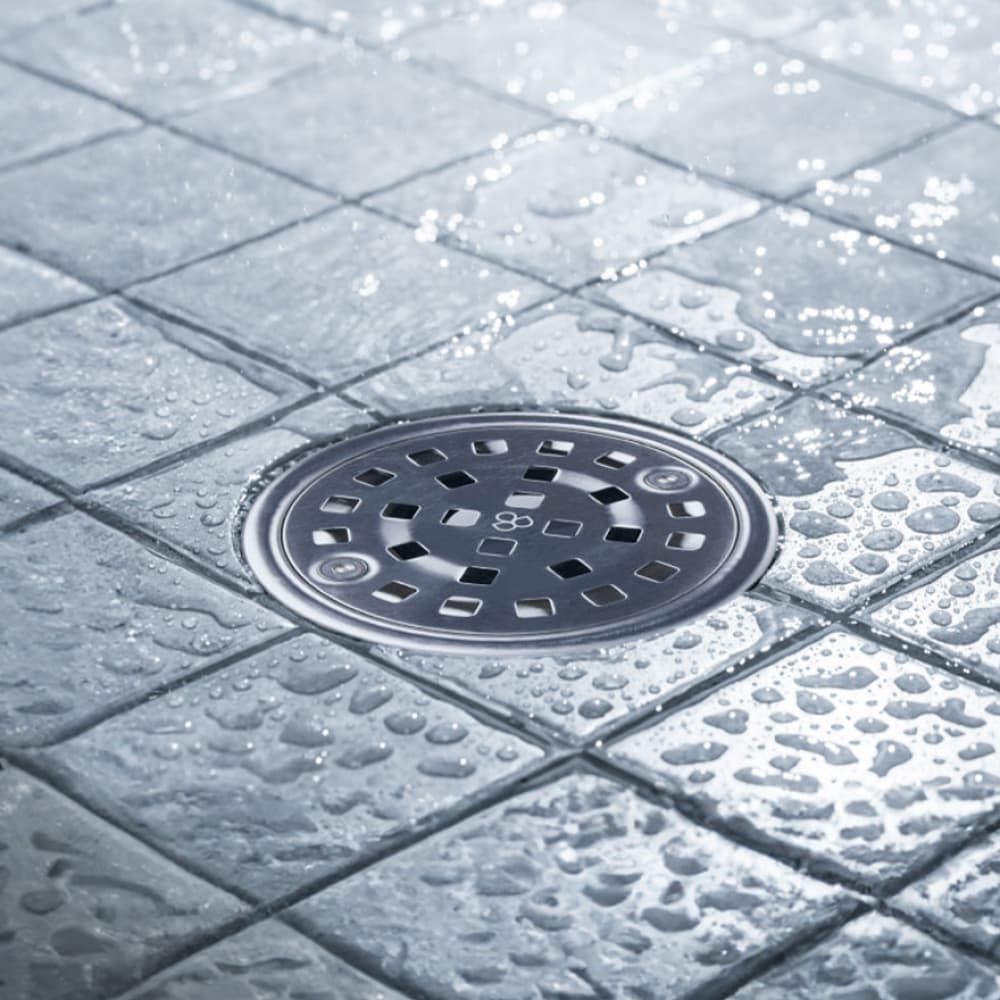 Desagüe redondo de acero inoxidable de 4" Griven - Miniatura 4