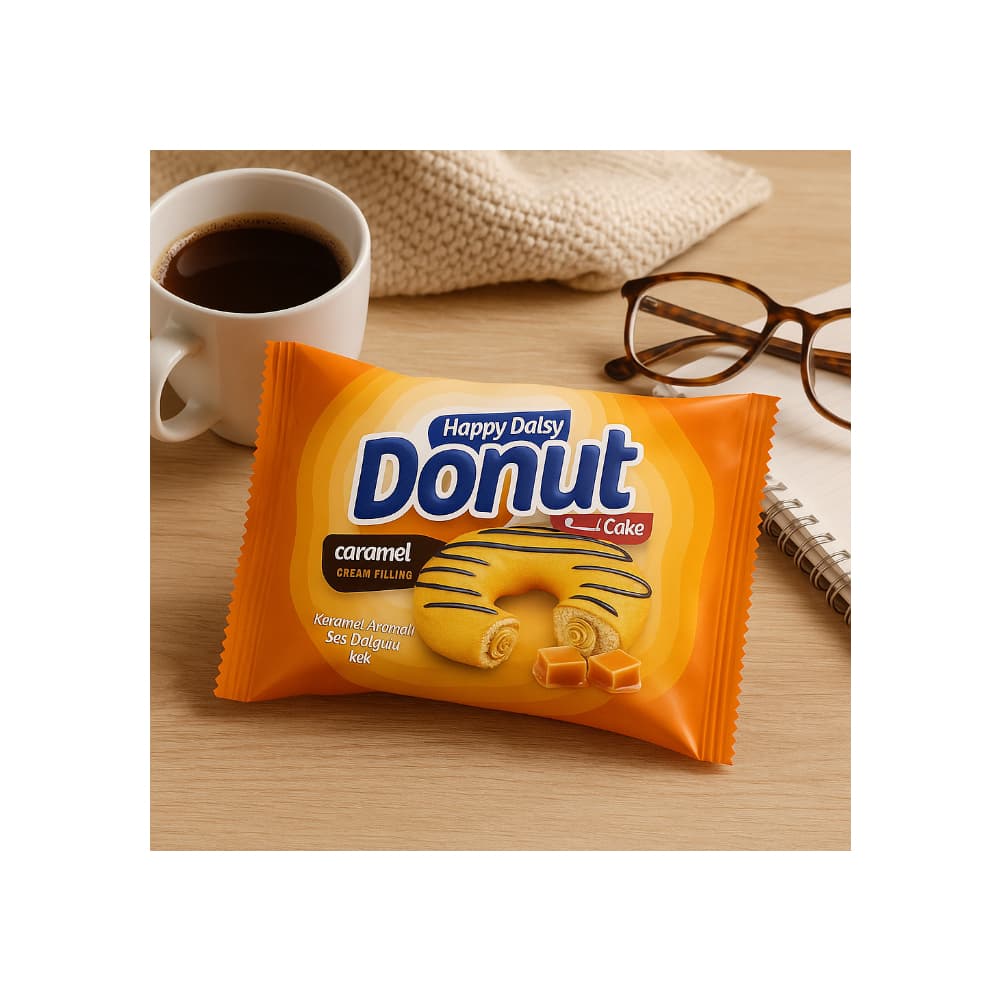 Tarta rellena de salsa con sabor a caramelo Happy Daisy (40 g / 1.41 oz) - Miniatura 4