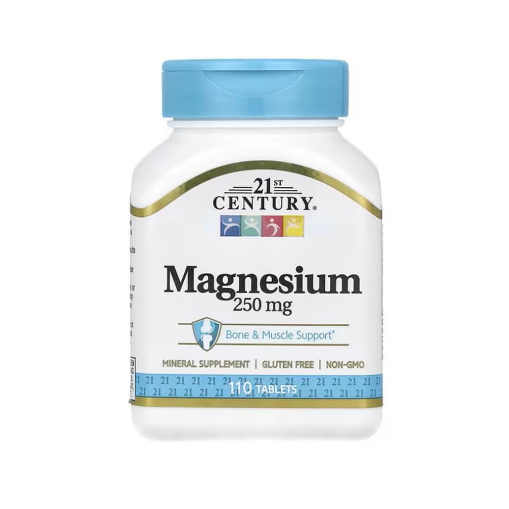 Magnesio 250 mg 21st Century (110 tabletas) - Miniatura 3