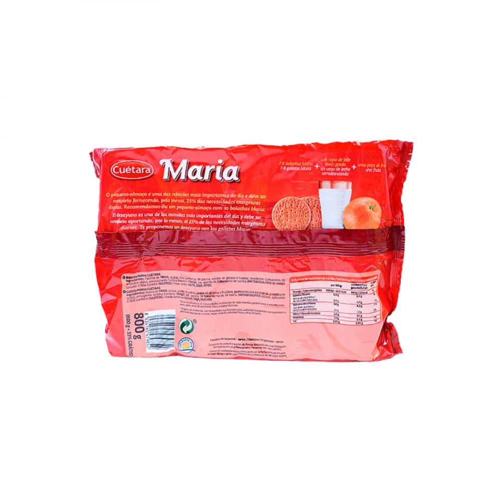 Galletas maría Cuétara (800 g / 1.76 lb) - Miniatura 2