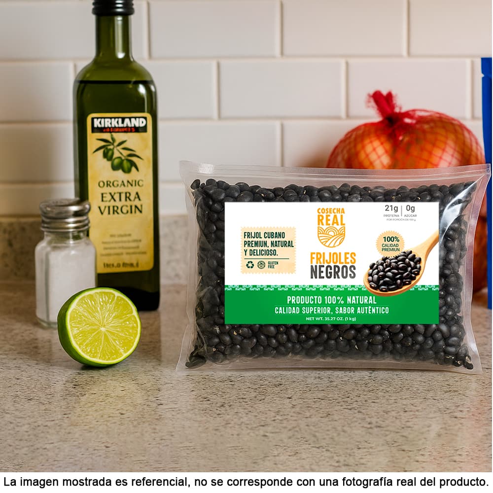 Frijoles negros Cosecha Real (5 x 1 kg / 2.2 lb) - Miniatura 5
