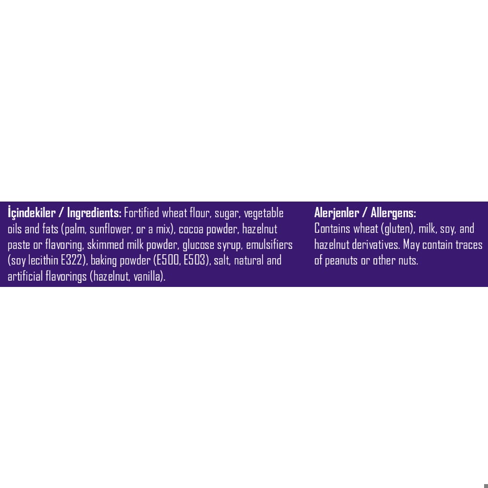 Galleta rellena sabor avellana Dulce (150 g / 5.29 oz) - Miniatura 3