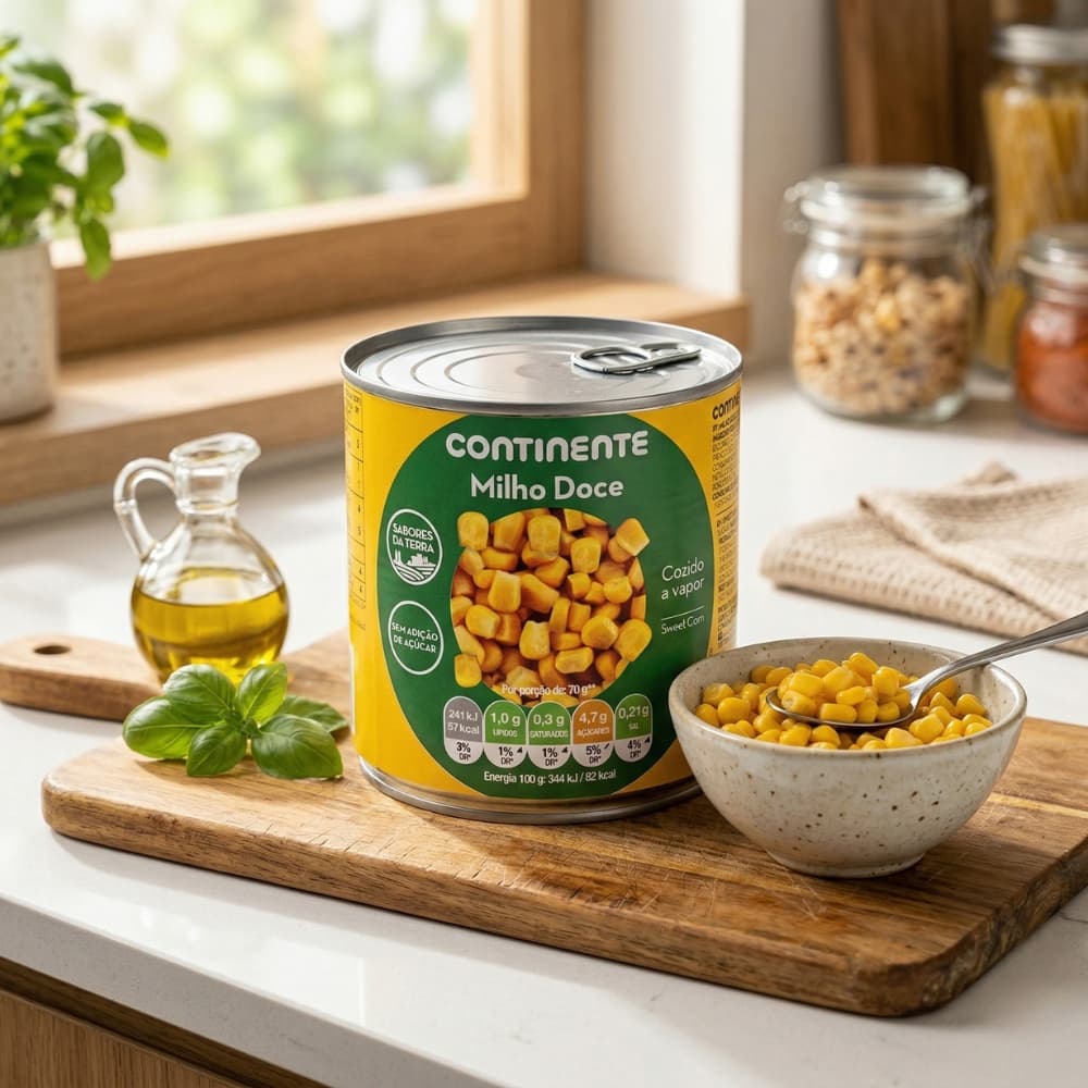Maíz dulce, sin gluten, Continente (300 g / 10.58 oz) - Miniatura 4