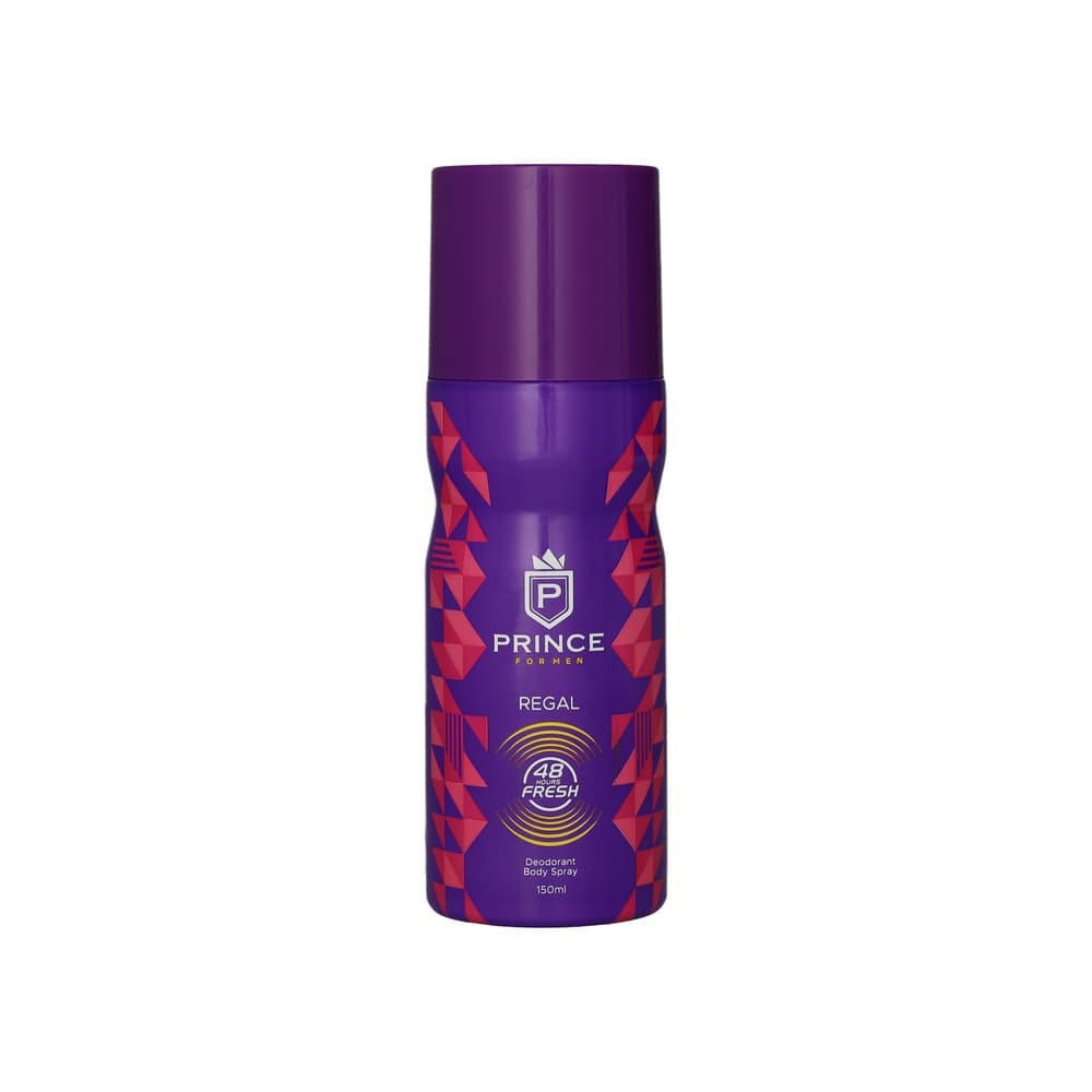 Desodorante pulverizador para hombre regal Prince (150 ml) - Imagen 1