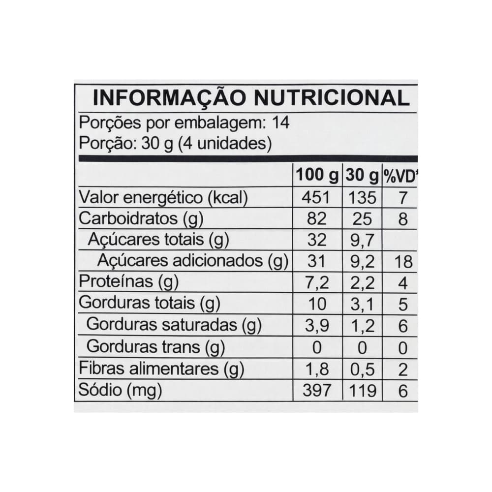 Galletas dulces caramelizadas con cristales de azúcar Todeschini Cristal (3 x 140 g / 4.94 oz) - Miniatura 3