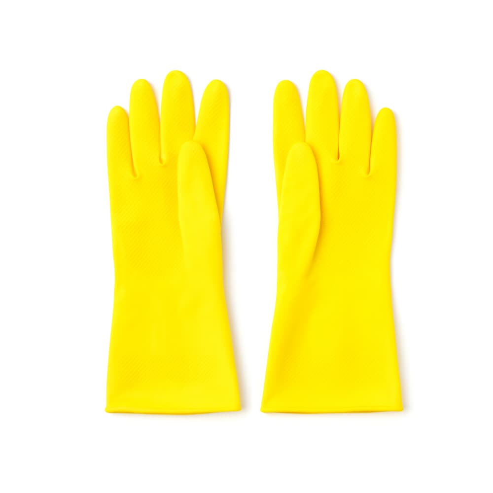 Par de guantes domésticos de látex (1 par) - Imagen 1