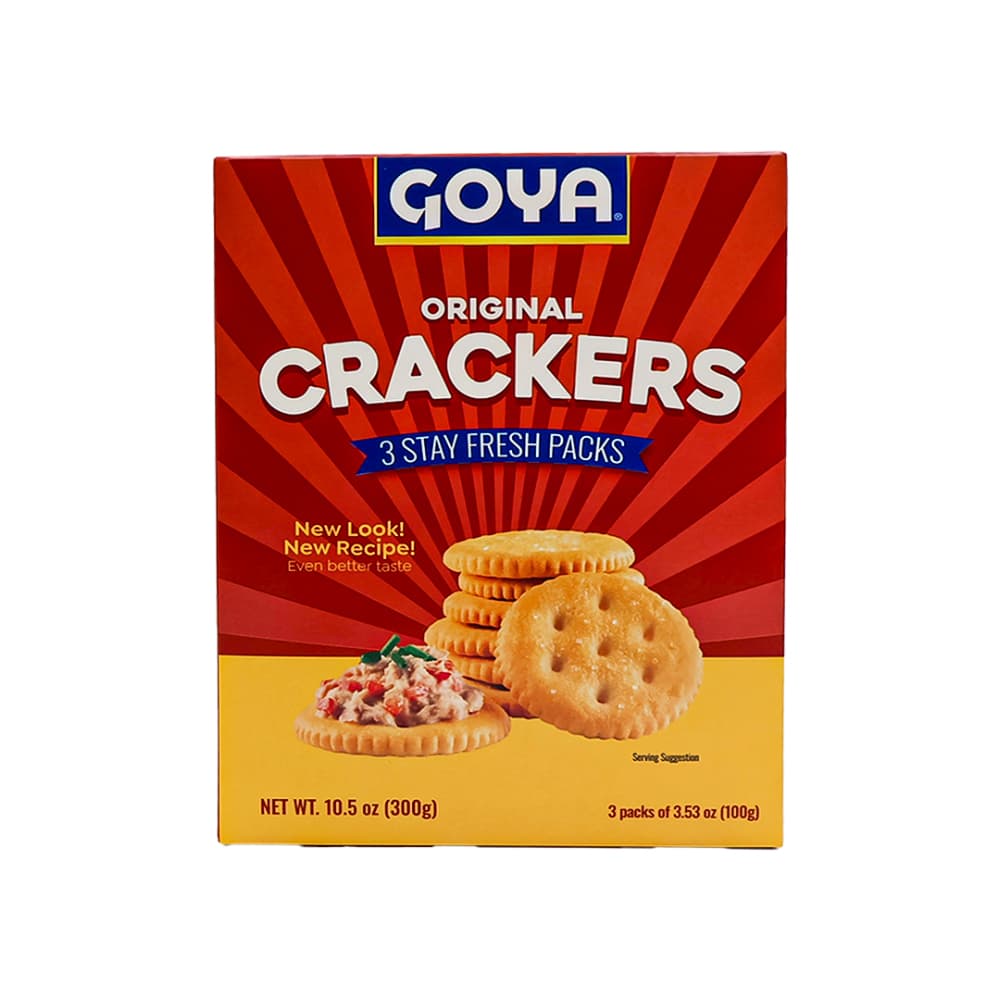 Galletas saladas original Goya (300 g / 10.5 oz) - Imagen 1