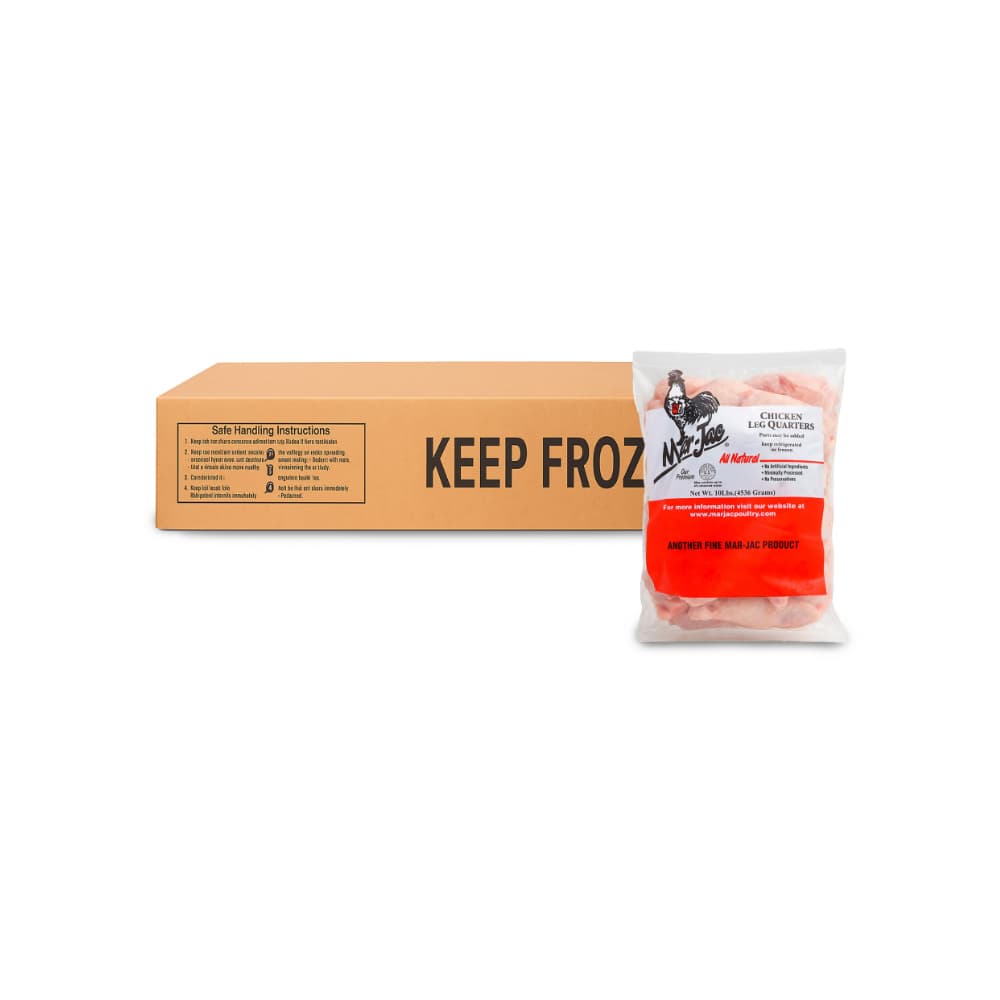 Cuartos traseros de pollo Mar Jac (4 x 4.54 kg / 10 lb) - Miniatura 1