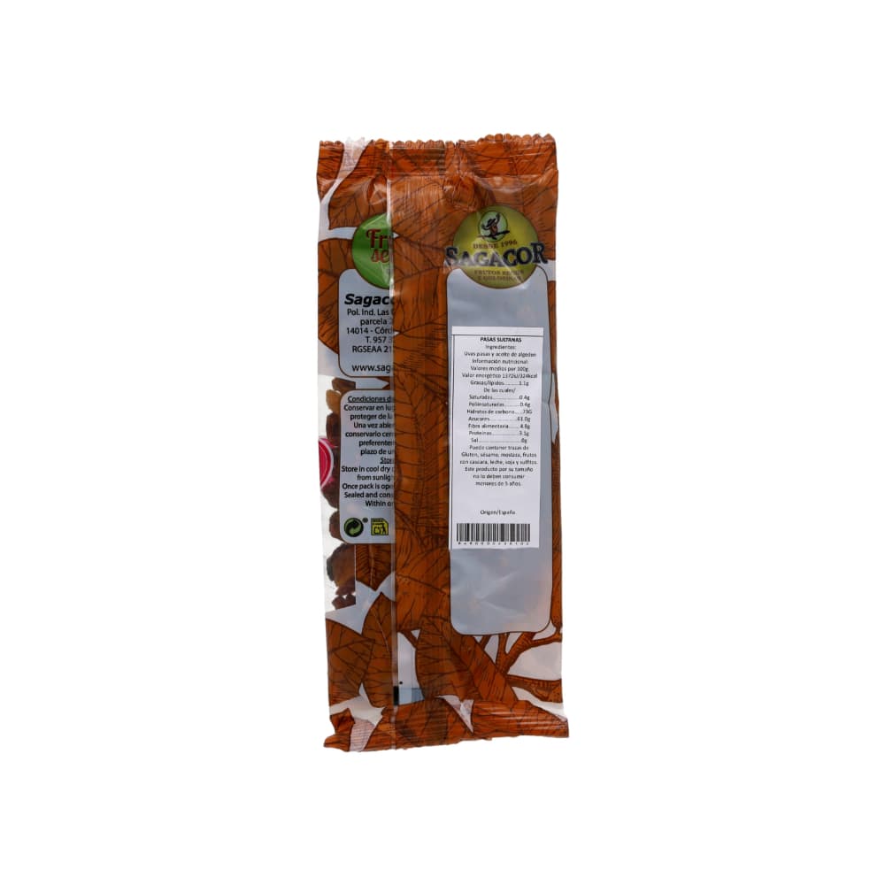 Uvas pasas sultanas Sagacor (100 g / 3.5 oz) - Miniatura 2