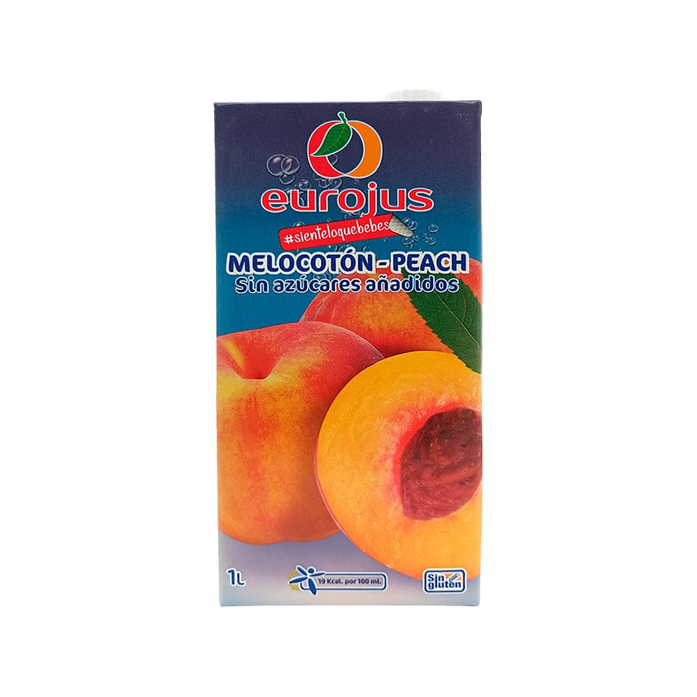 Néctar de melocotón Eurojus (1 L) - Miniatura 4
