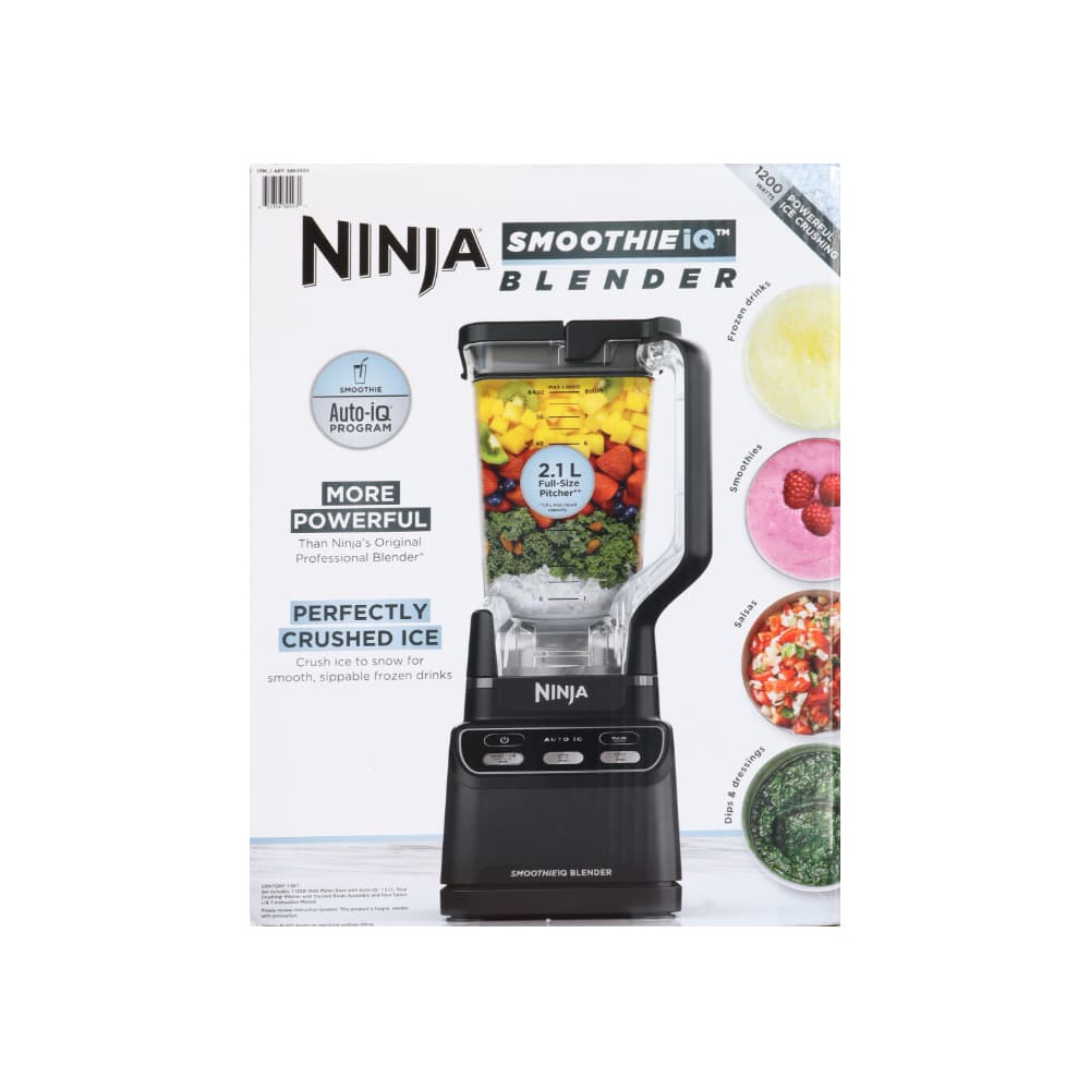 Licuadora negra SmoothieIQ Ninja CO750BLAA - Miniatura 5