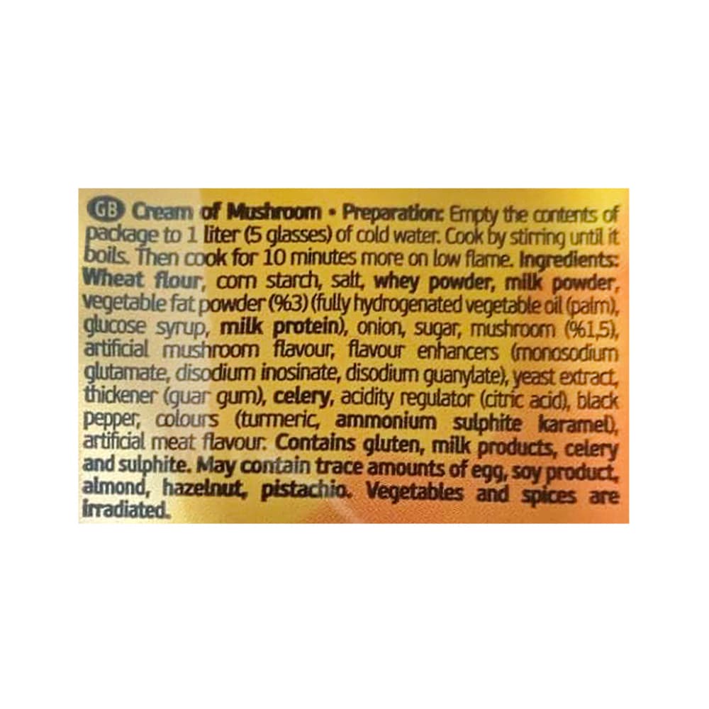 Sopa cremosa de champiñón Kent boringer (68 g / 2.4 oz) - Miniatura 2