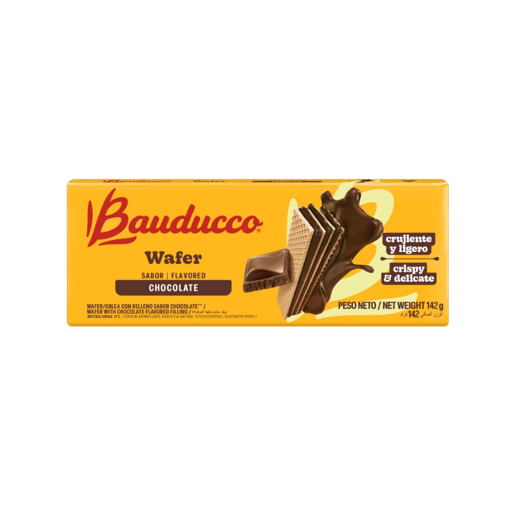 Sorbetos rellenos con crema sabor a chocolate Bauducco (142 g / 5.0 oz) - Imagen 1
