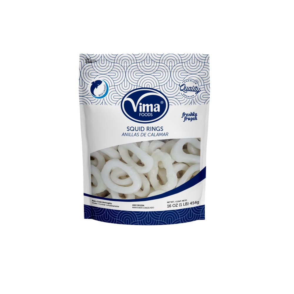 Anillas de calamar Vima Foods (454 g / 1.0 lb) - Imagen 1