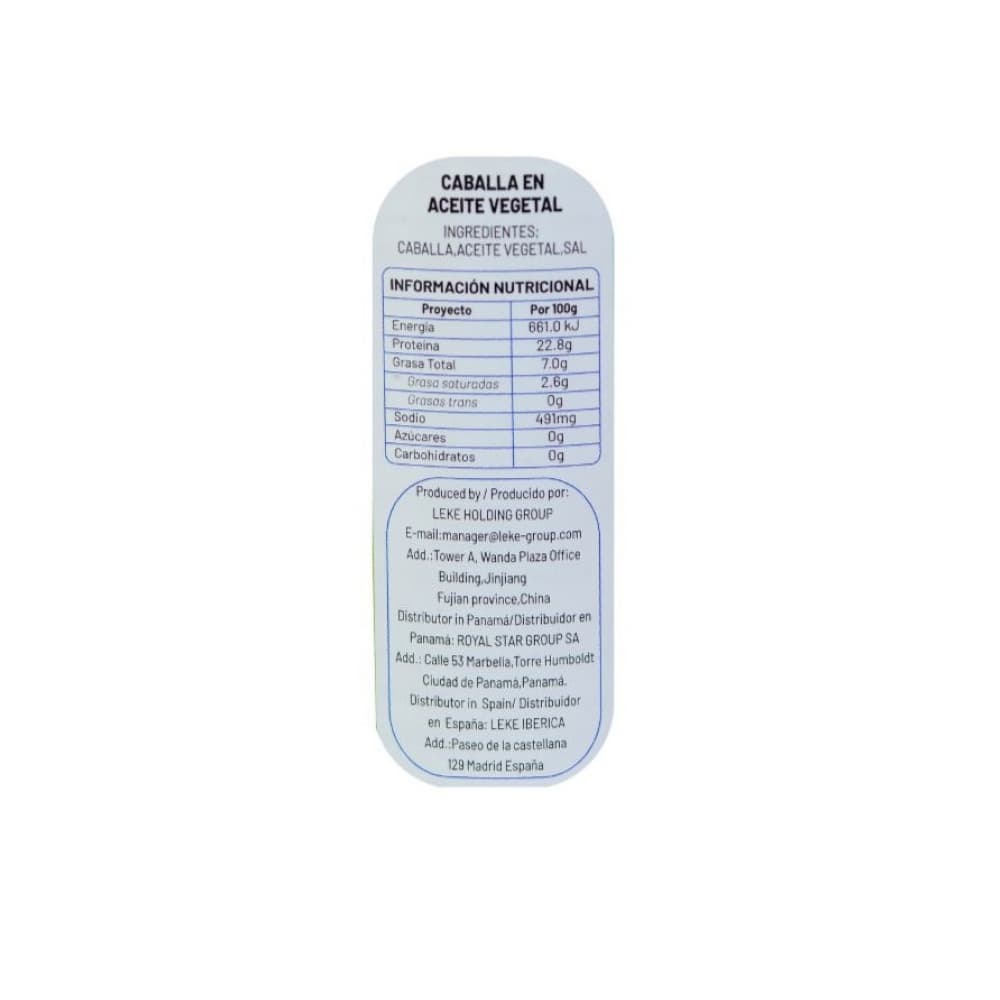 Caballa en aceite vegetal Sabrosísimo (3 x 425 g / 14.99 oz) - Miniatura 3