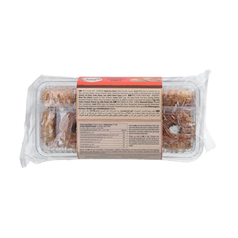Bagel de sésamo Onefis (220 g / 7.76 oz) - Miniatura 2