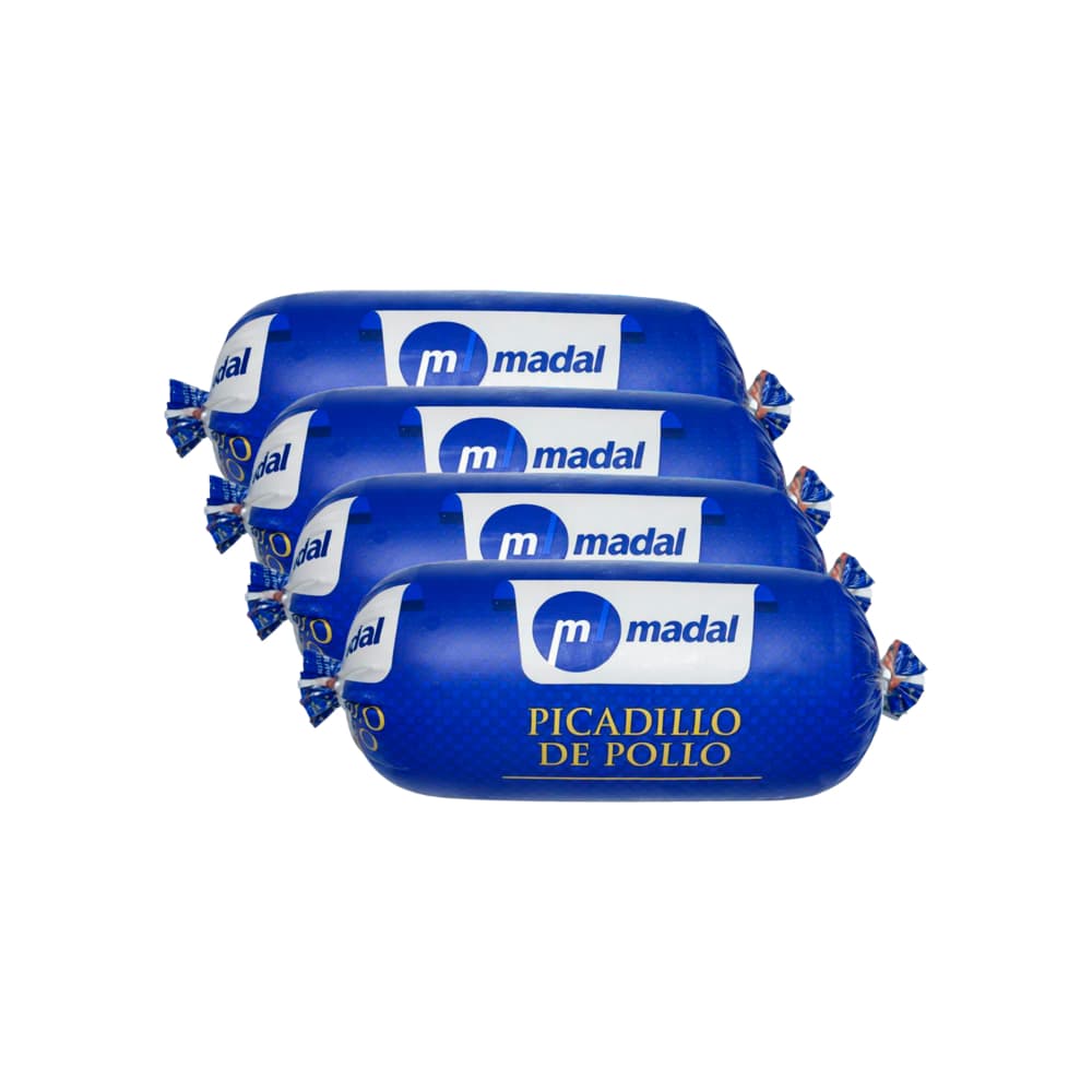 Carne mecánicamente separada de pollo Madal (4 x 400 g / 14.11 oz) - Imagen 1