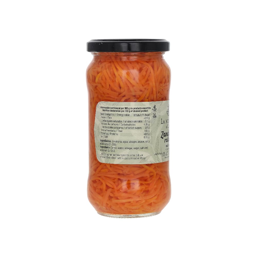 Zanahoria rallada La Huerta de al Lado (345 g / 12.16 oz) - Miniatura 3