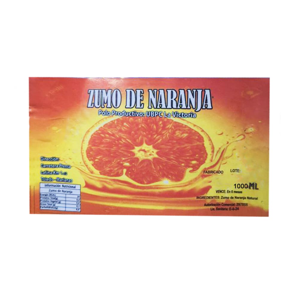 Zumo de naranja (3 x 1 L) - Miniatura 2