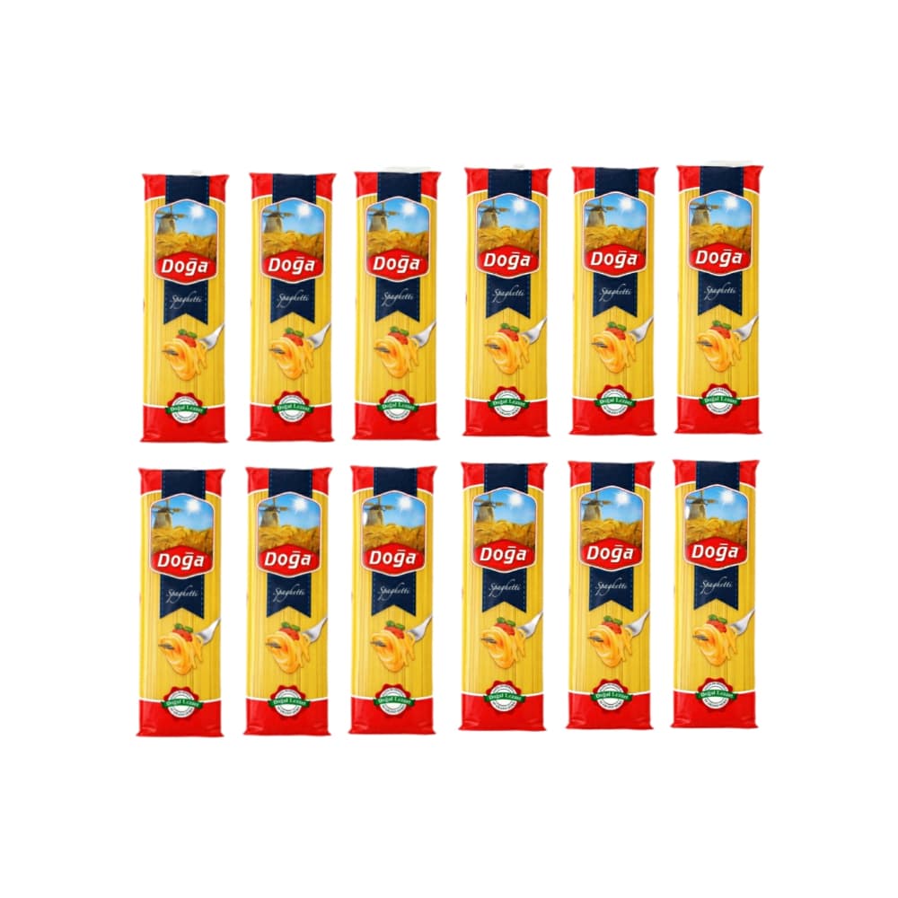Espaguetis Doga (12 x 500 g / 1.10 lb) - Imagen 1