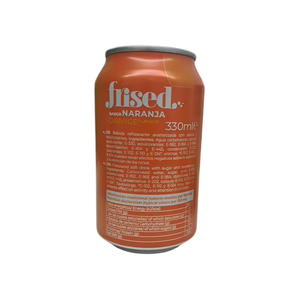 Refresco de naranja Frised (24 x 330 ml) - Miniatura 3