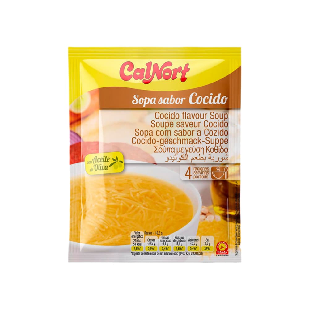 Sopa sabor cocido Calnort (66 g / 2.33 oz) - Imagen 1