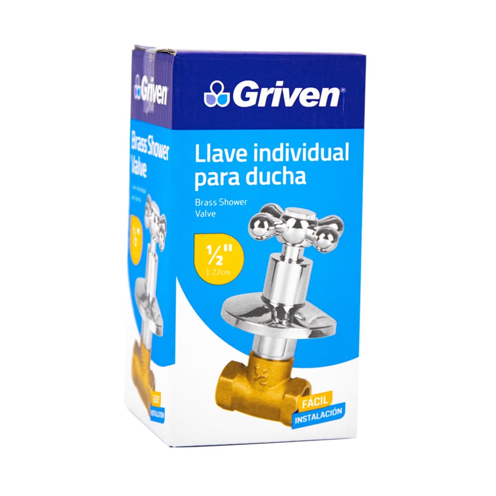 Llave de empotrar individual para ducha Griven - Miniatura 1