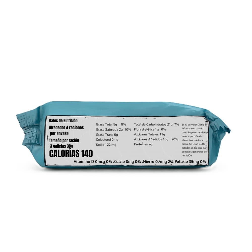 Galletas de chocolate con relleno sabor vainilla Renata (112 g / 3.95 oz) - Miniatura 2