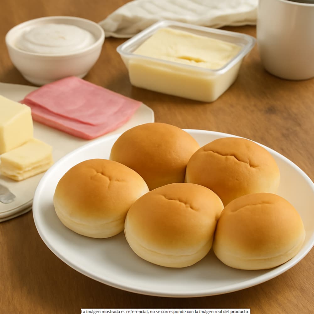 Pan buns (5 x 80 g / 2.82 oz) - Miniatura 4