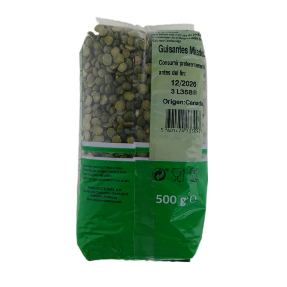 Guisantes - Chícharos - en mitades Cistér (500 g / 1.10 lb) - Miniatura 2