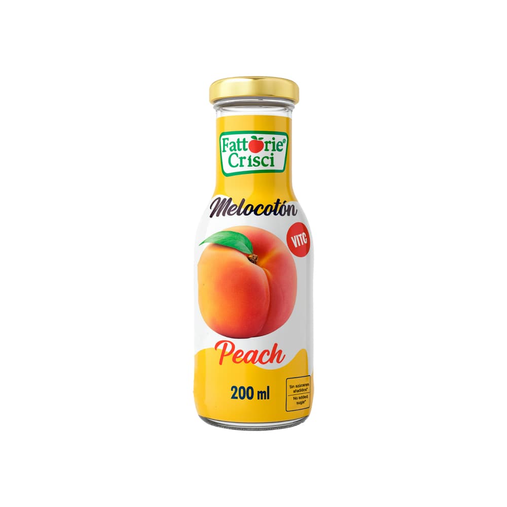 Jugo de melocotón Fattorie Crisci (200 ml) - Imagen 1